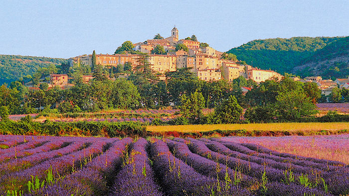  Postkarte aus der Provence