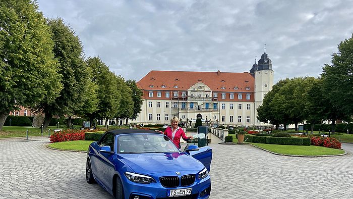 Angekommen im Schloss Fleesensee Angekommen im Schloss Fleesensee