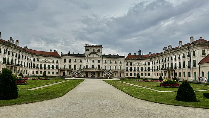 Schloss Esterhazy in Fertöd, Ungarn Schloss Esterhazy in Fertöd, Ungarn