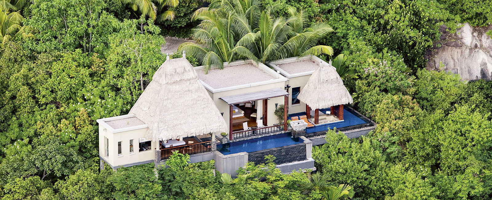 VERY SPECIAL HOTEL
 Anantara Maia Seychelles Villas 
 Viel mehr als alles 