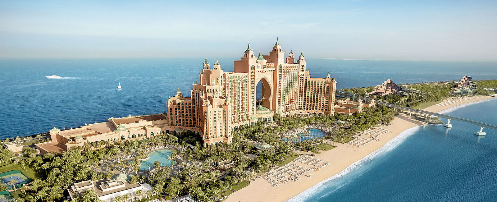 VERY SPECIAL HOTEL
 Atlantis, The Palm 
 Zu Gast auf der größten Palme der Welt 