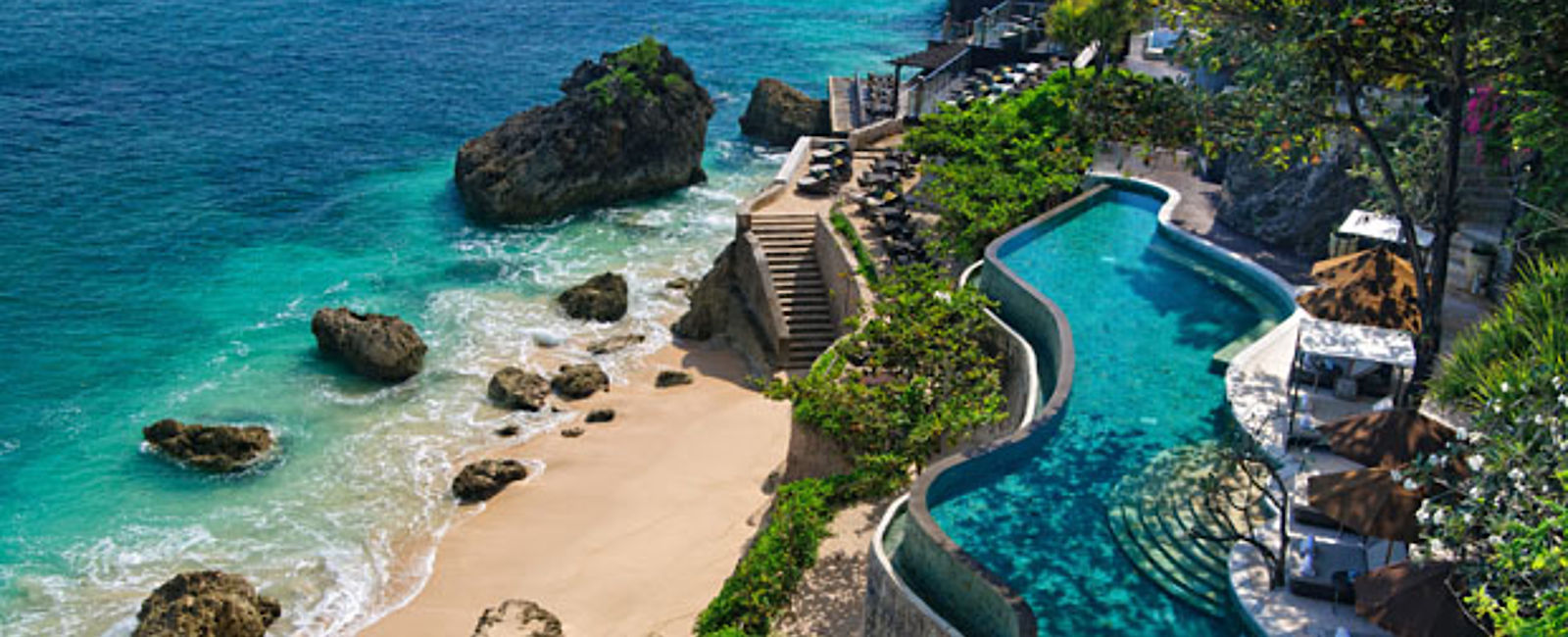 VERY SPECIAL HOTEL
 AYANA Resort and Spa 
 Luxury on the Rocks 