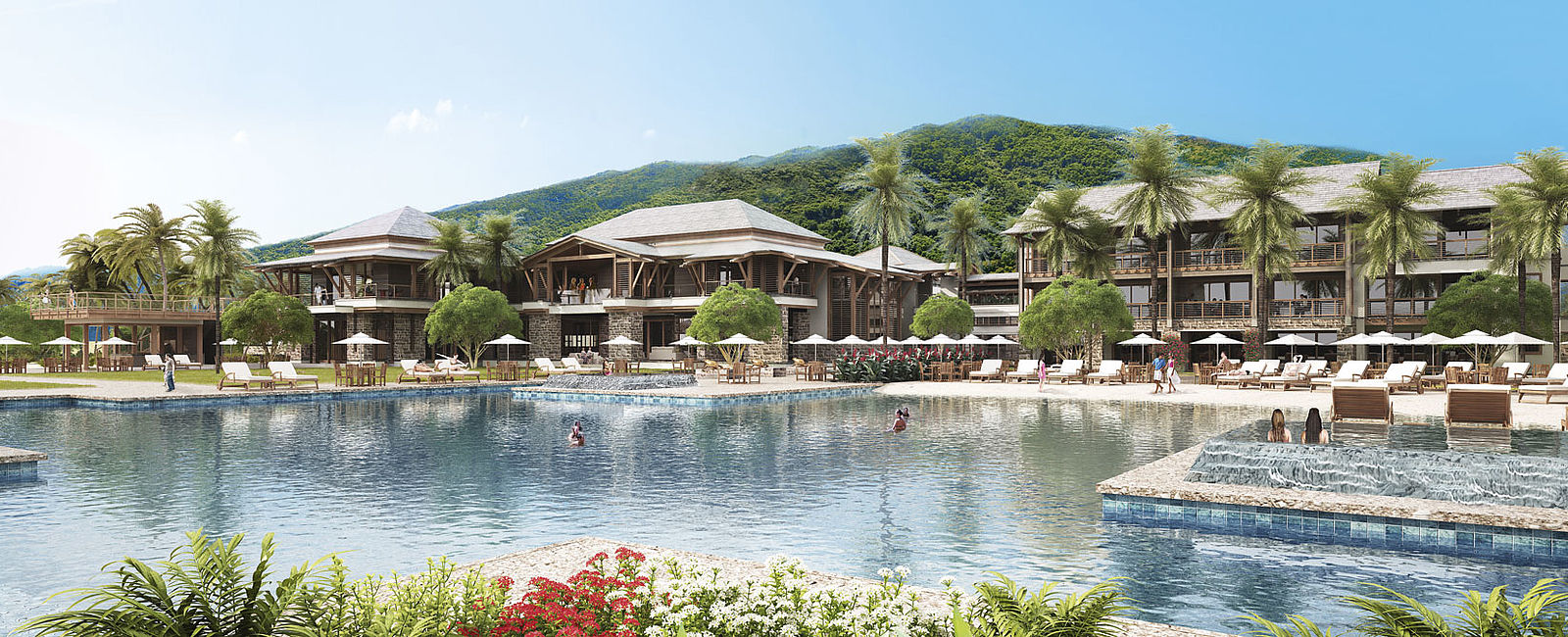 VERY SPECIAL HOTEL
 Cabrits Resort & Spa Kempinski Dominica, Karibik 
 Ein neuer Hotel Stern 