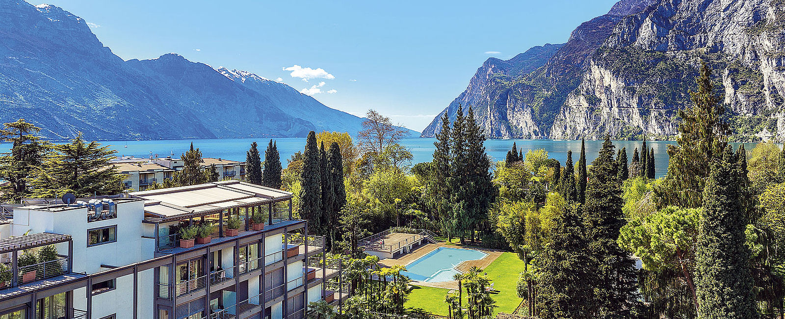 VERY SPECIAL HOTEL
 Du Lac et Du Parc 
 Die grüne Lunge am Gardasee 