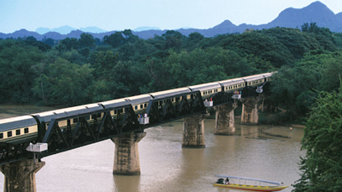Eisenbahnbrücke über den Kwai