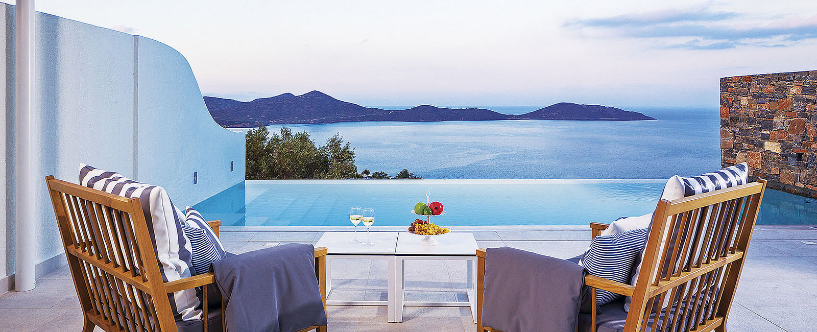 VERY SPECIAL HOTEL
 Elounda Gulf Villas Kreta 
 Exklusiver Aufenthalt 