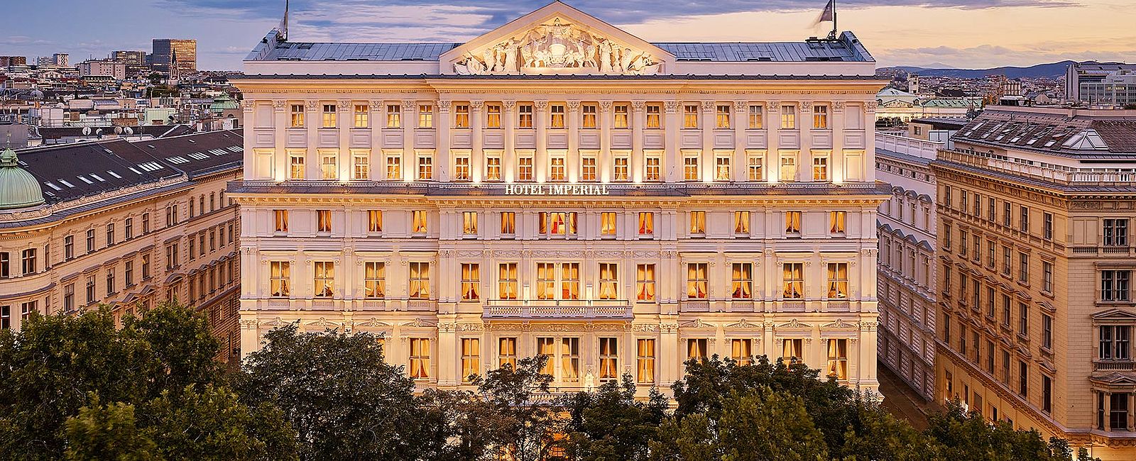 HOTELTEST
 Hotel Imperial Vienna 
 Legendäres Palasthotel 