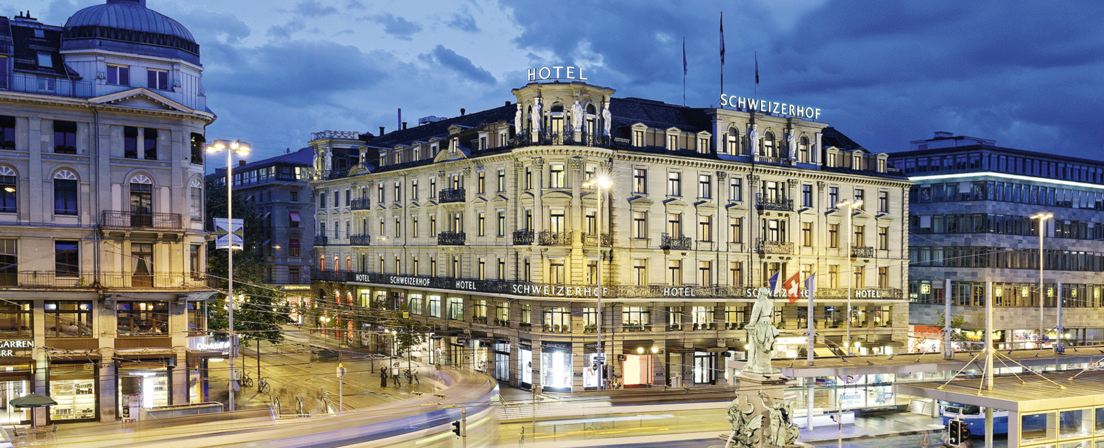 VERY SPECIAL HOTEL
 Hotel Schweizerhof Zuerich 
 „The summit of luxury“ 