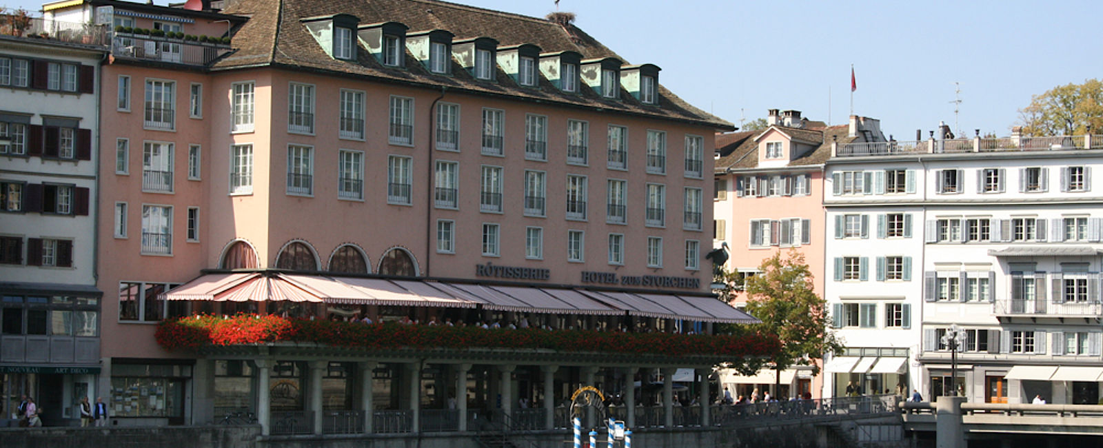 HOTELTEST
 Storchen Zürich 
 Direkt an der Limmat 