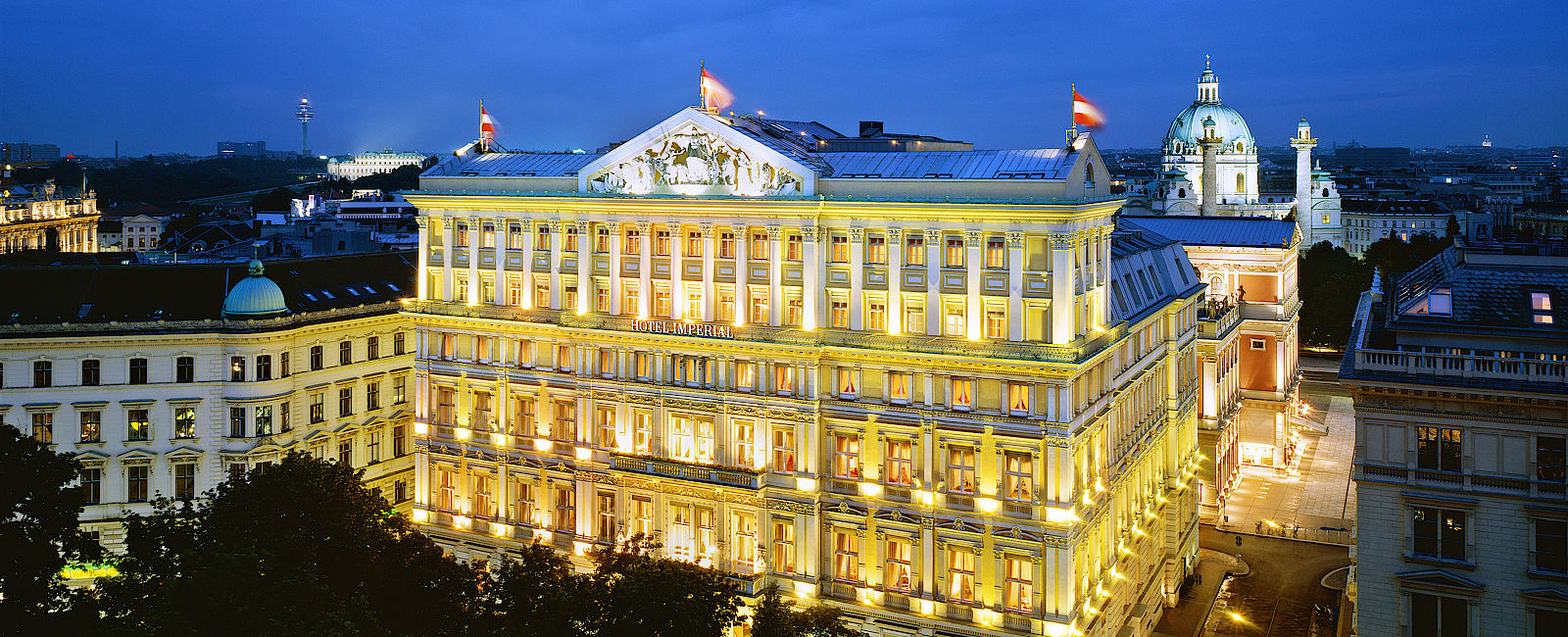 HOTELTEST
 Hotel Imperial Wien 
 Höfischer Glanz am Ring 