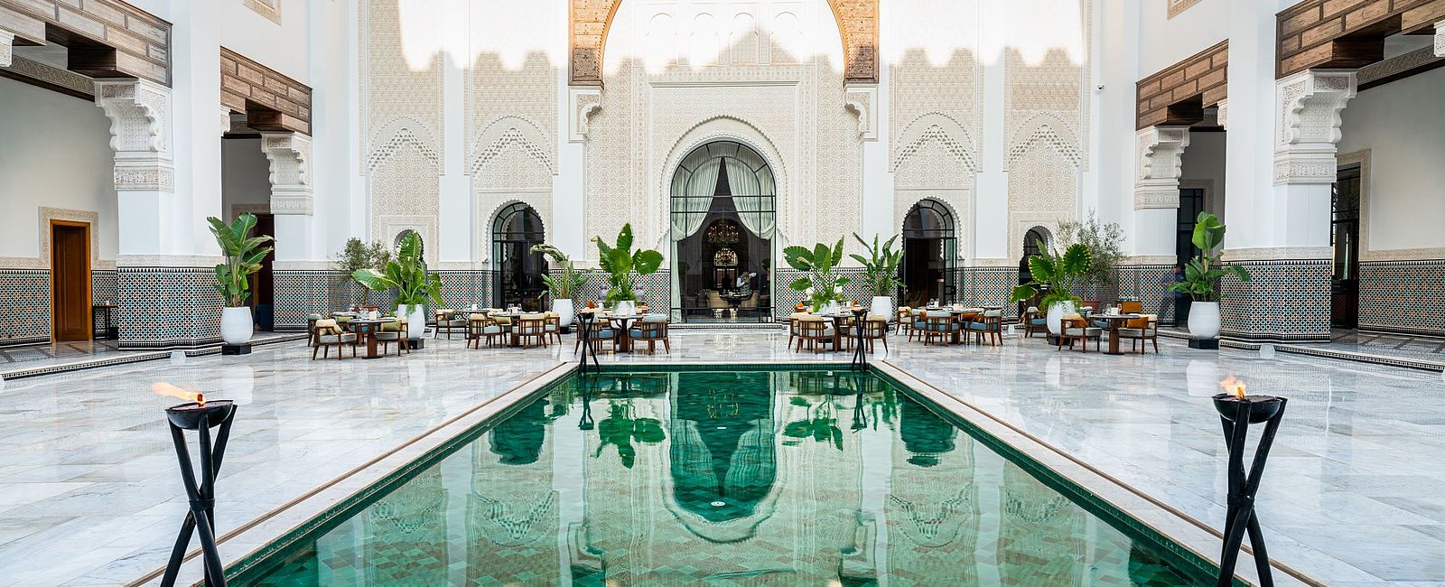 VERY SPECIAL HOTEL
 The Oberoi, Marrakech 
 Zauberhaftes Refugium 