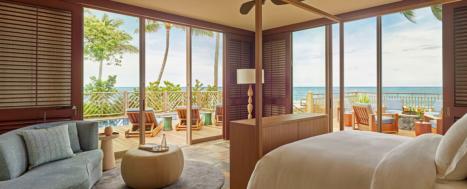 HOTEL ANGEBOTE
 Four Seasons Resort Hualalai: 200$ täglich geschenkt 
