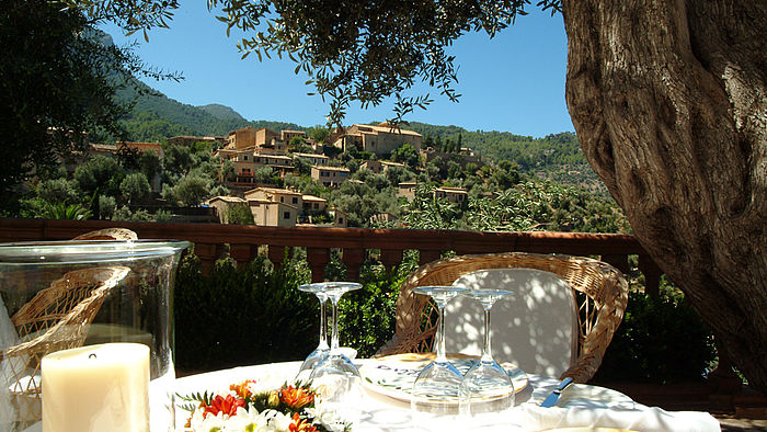 Terrasse des "El Olivio"