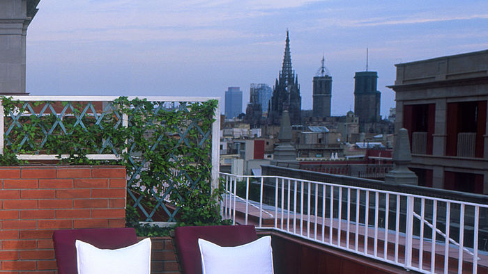 Ausblick von privater Terrasse