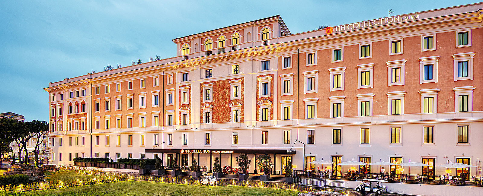 HOTELTEST
 NH Collection Roma Palazzo Cinquecento 
 Solider Premium-Luxus trifft auf super Service 