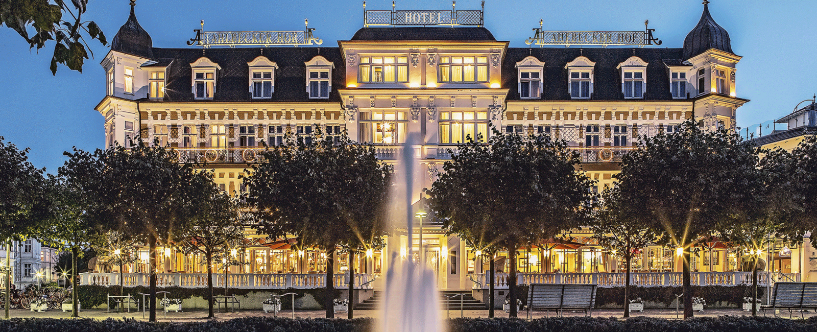 VERY SPECIAL HOTEL
 SEETELHOTEL Ahlbecker Hof 
 Kaiserliches Vergnügen 