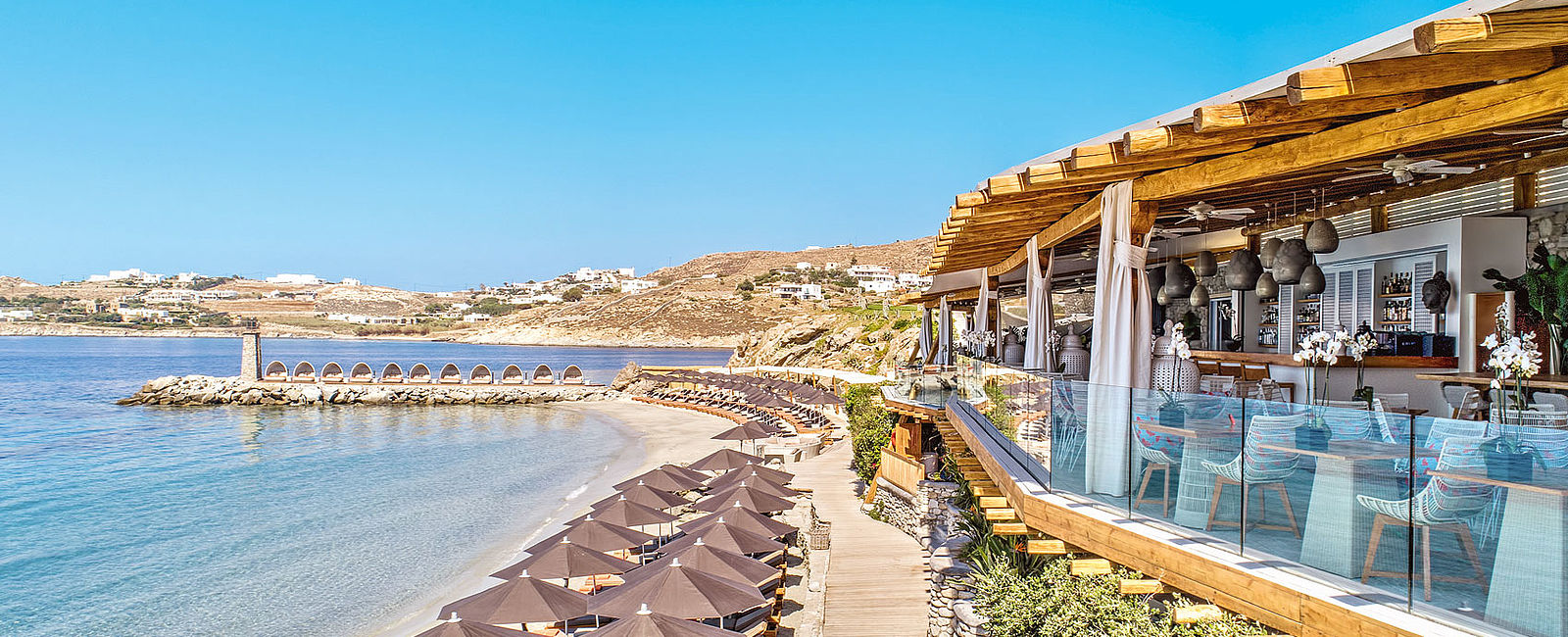 HOTELTEST
 Santa Marina Resort & Villas 
 Fast schon ein Mykonos-Mythos 