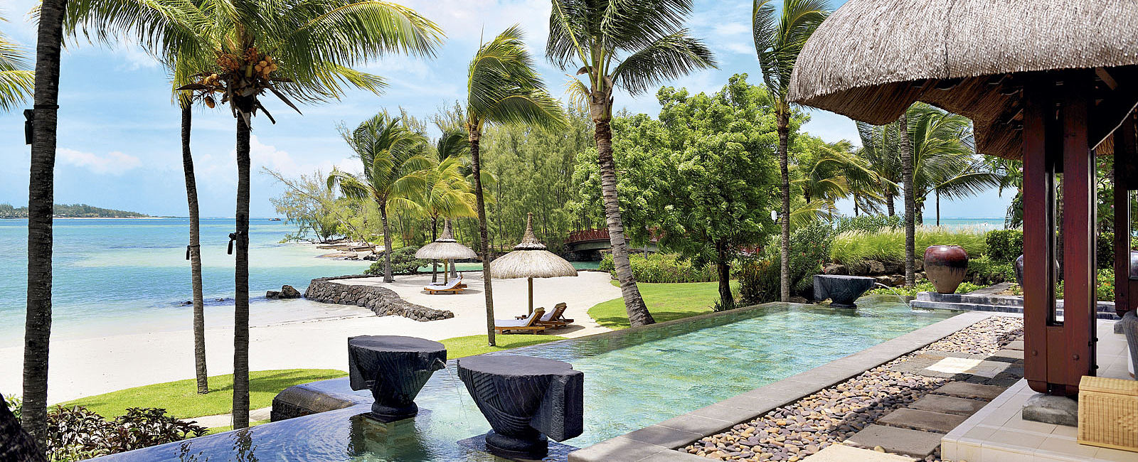 VERY SPECIAL HOTEL
 Shangri-La’s Touessrok Resort & Spa, Mauritius 
 Wo sich Könige ein Stelldichein geben 