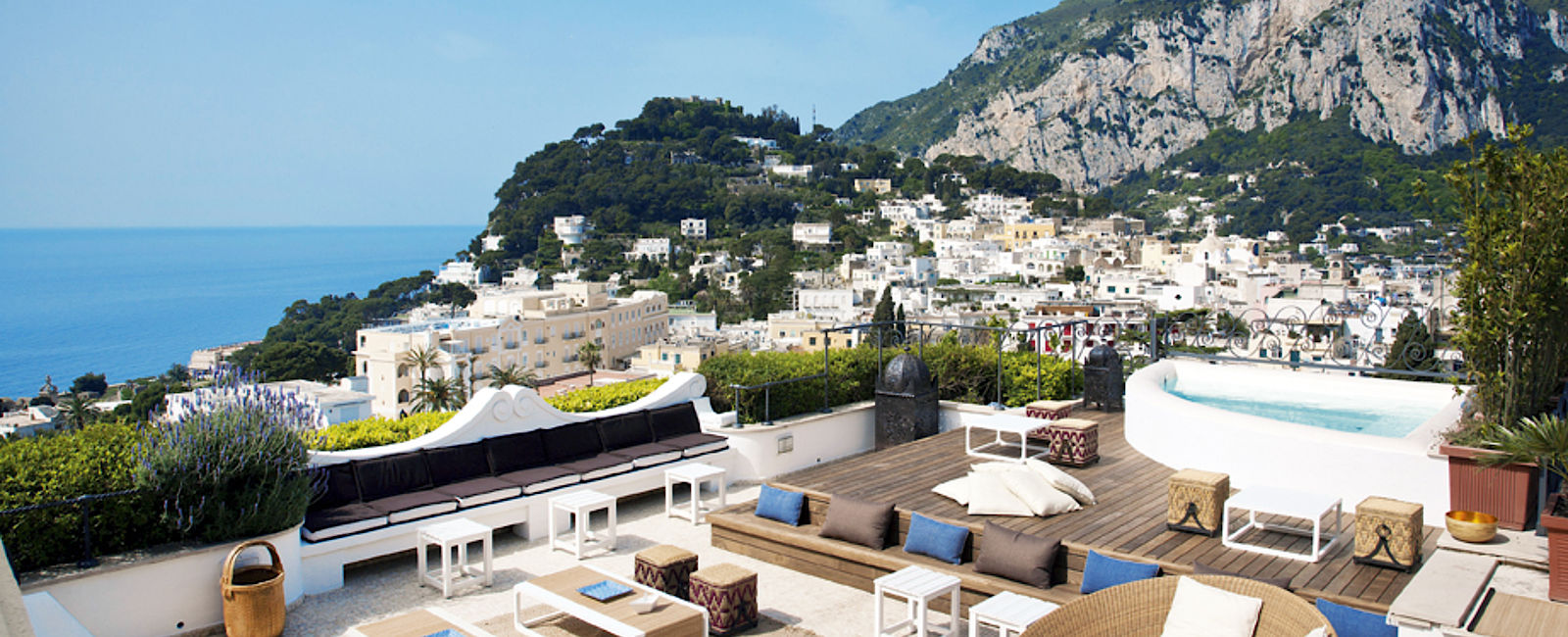 VERY SPECIAL HOTEL
 Capri Tiberio Palace 
 Die Legende lebt 