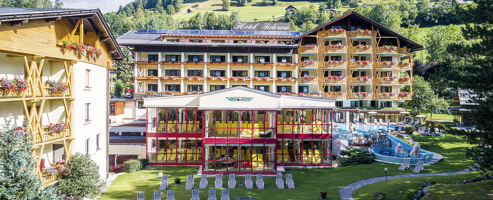VERY SPECIAL HOTEL
 Thermenwelt Hotel Pulverer 
 Aufatmen in den Bergen 