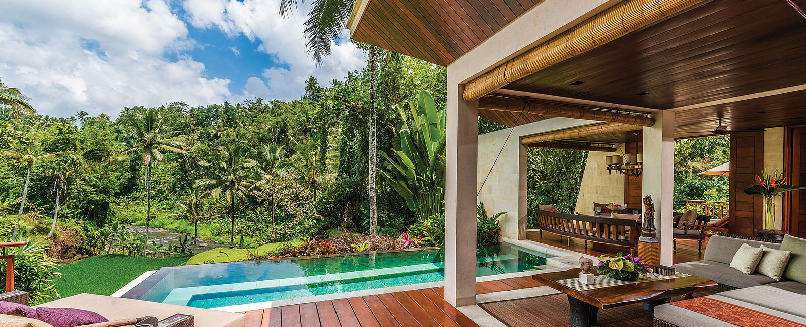 HOTEL ANGEBOTE
 Four Seasons Resort Bali at Sayan: BALI, TWICE THE MAGIC 
