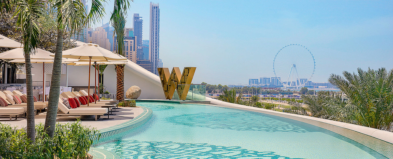 VERY SPECIAL HOTEL
 W Dubai – Mina Seyahi 
 Modernes Hideaway 