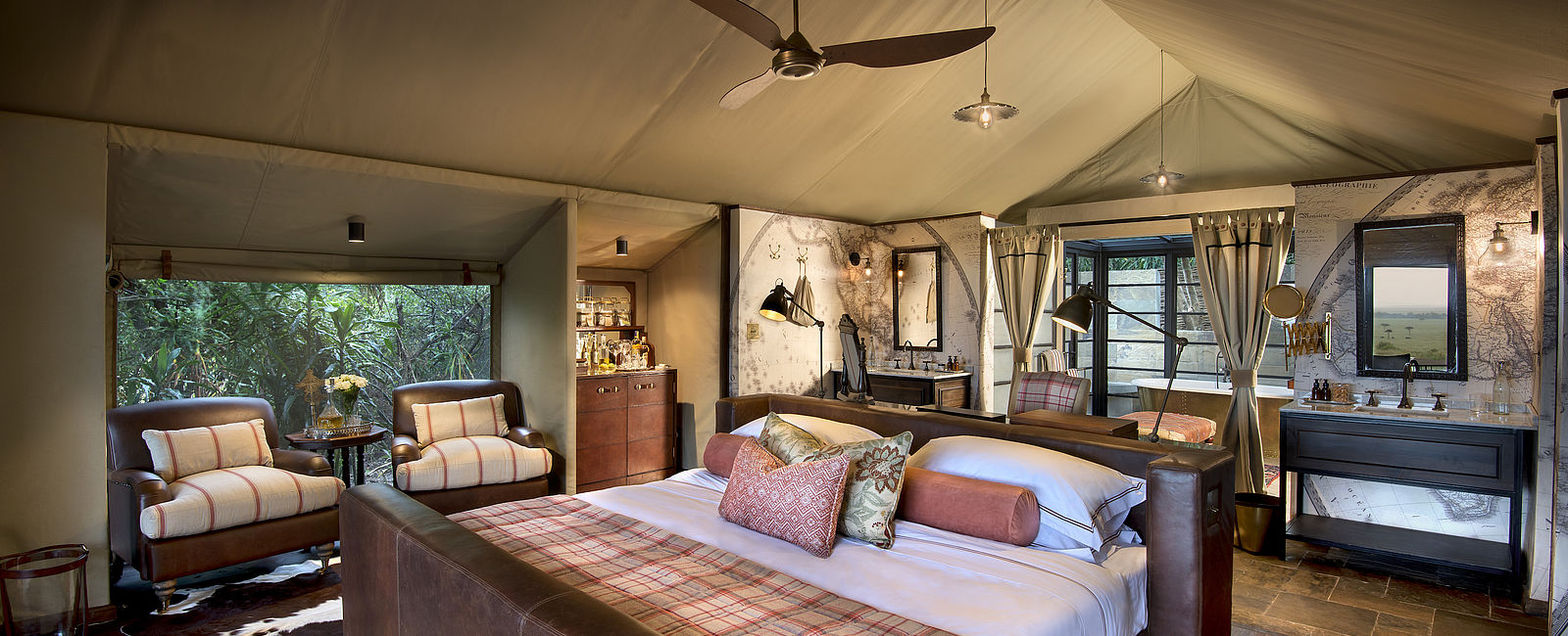 HOTEL ANGEBOTE
 andBeyond Bateleur Camp: -50% Honeymoon Special 
