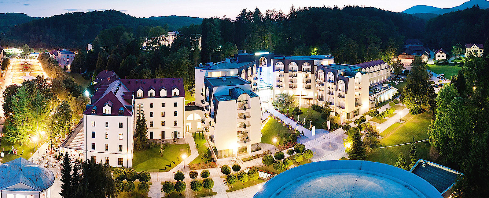 VERY SPECIAL HOTEL
 Grand Hotel Sava 
 Welt des Wassers 