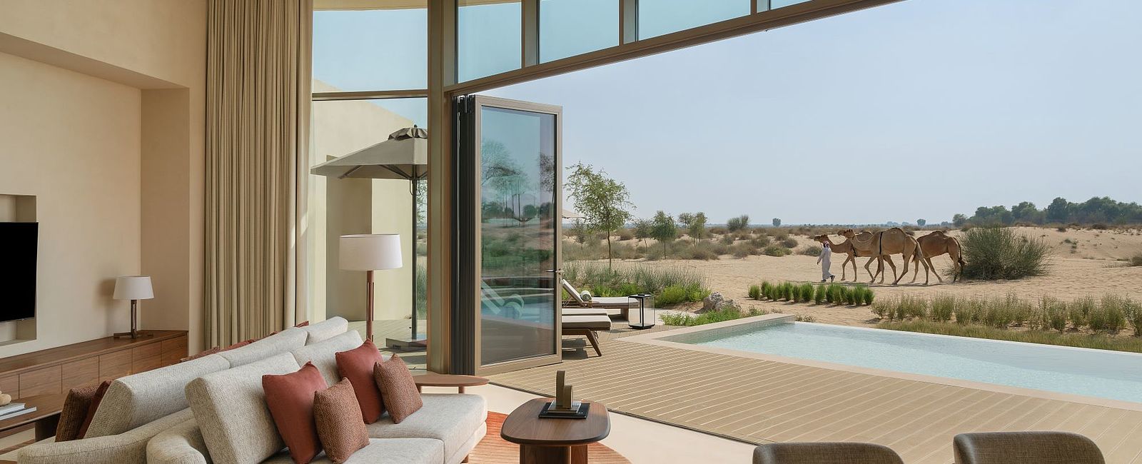 HOTELERÖFFNUNG NEWS
 Bab Al Shams: Neue Desert Pool Villas für ultimativen Wüstenluxus 
