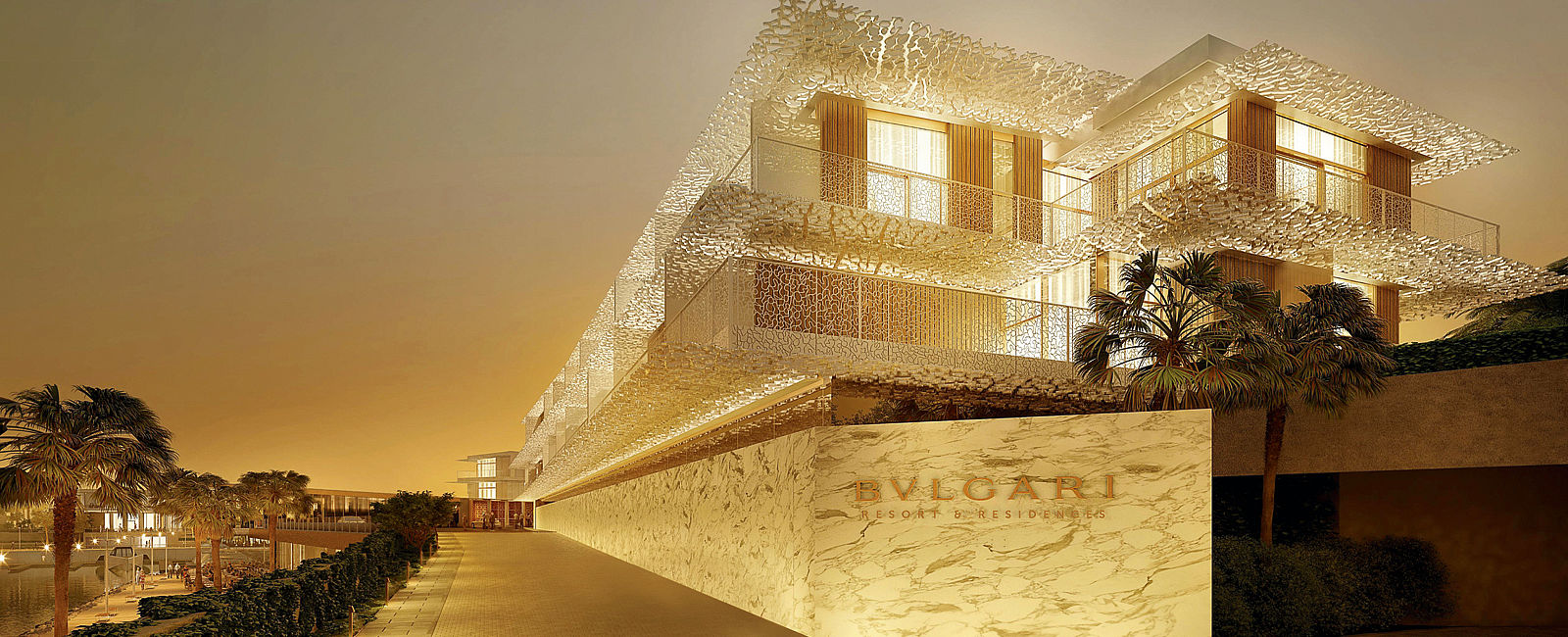 VERY SPECIAL HOTEL
 Bulgari Resort & Residences Dubai 
 Glänzendes Juwel 