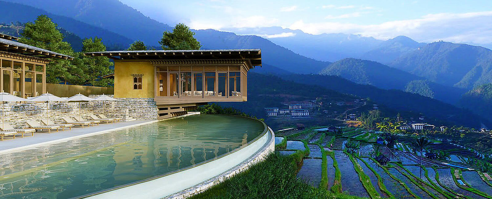 HOTEL ANGEBOTE
 Six Senses Bhutan: 8-tägige Khamsa Reise 
