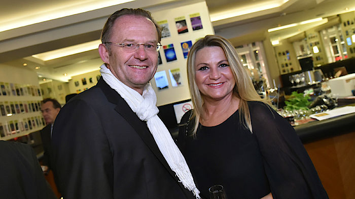 Otto Berger (Marketing Werbung bei Burg Vital Resort) & Monika Athanasiadis