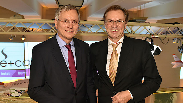 Arbeits- und Sozialminister Alois Stöger mit Connoisseur Circle Herausgeber Andreas Dressler