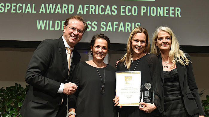 Special Award "Africa Eco Pioneer" geht an Wilderness Safaris 
