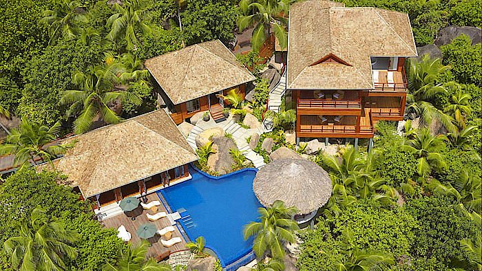 Ansicht der Anlage (c) Hilton Seychelles Labriz Resort & Spa