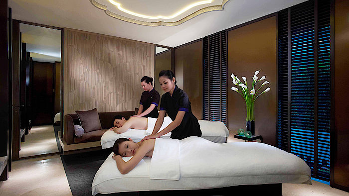 Spa Couple Suite Behandlung (c) Mandarin Oriental Singapur