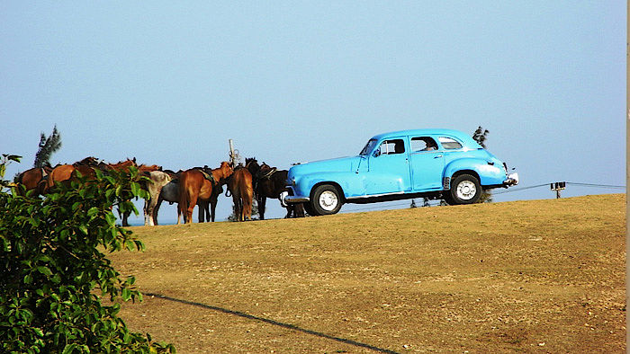  Typisch kubanische Szenerie in Varadero (Foto: Axel Osterode / pixelio.de)