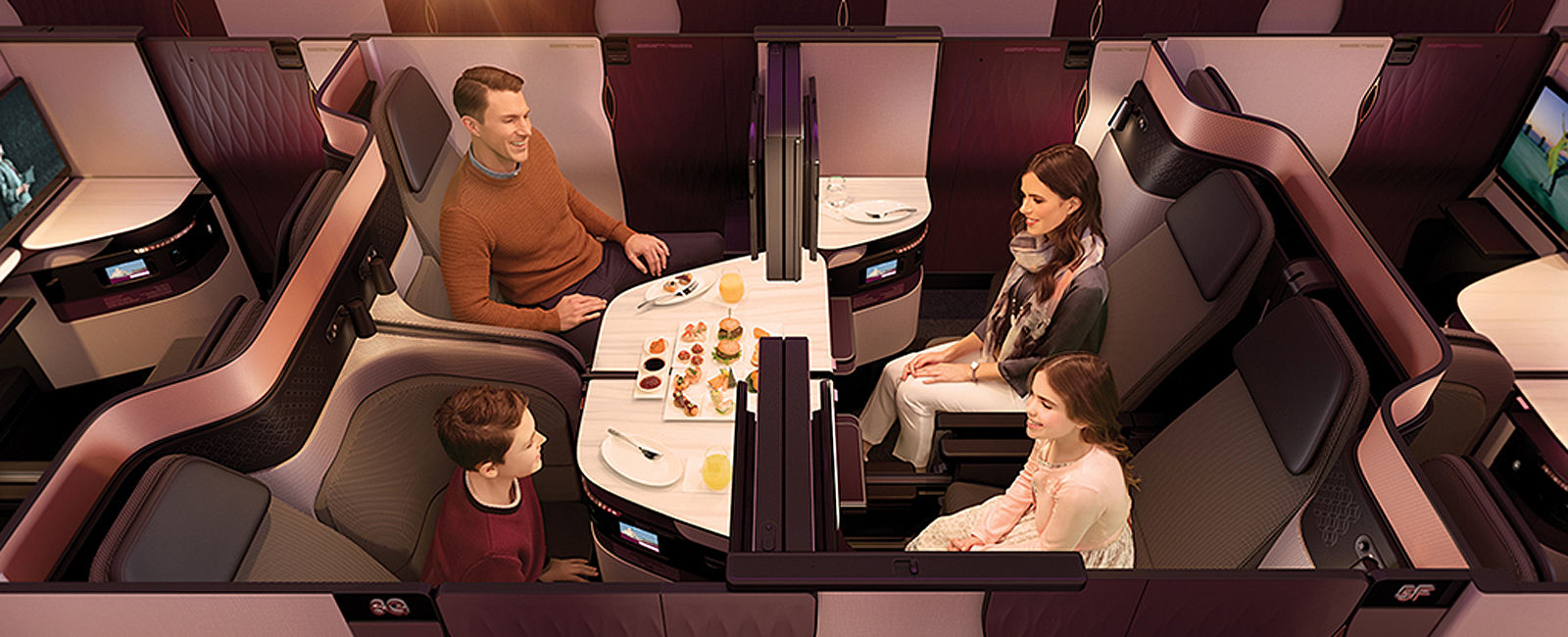 AIRLINE NEWS
 Qatar Airways präsentiert neue Business Class 
