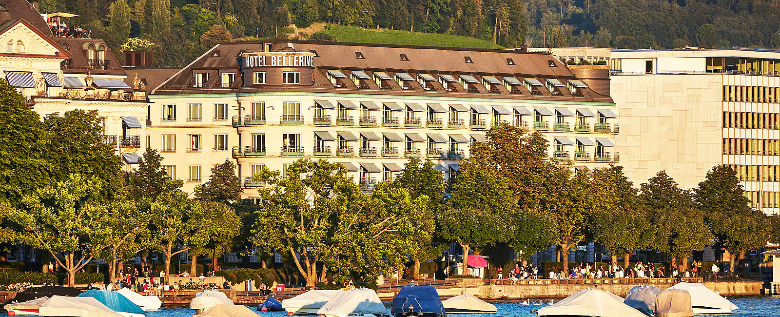 VERY SPECIAL HOTEL
 Steigenberger Bellerive au Lac 
 Zürich im goldenen Herbst 