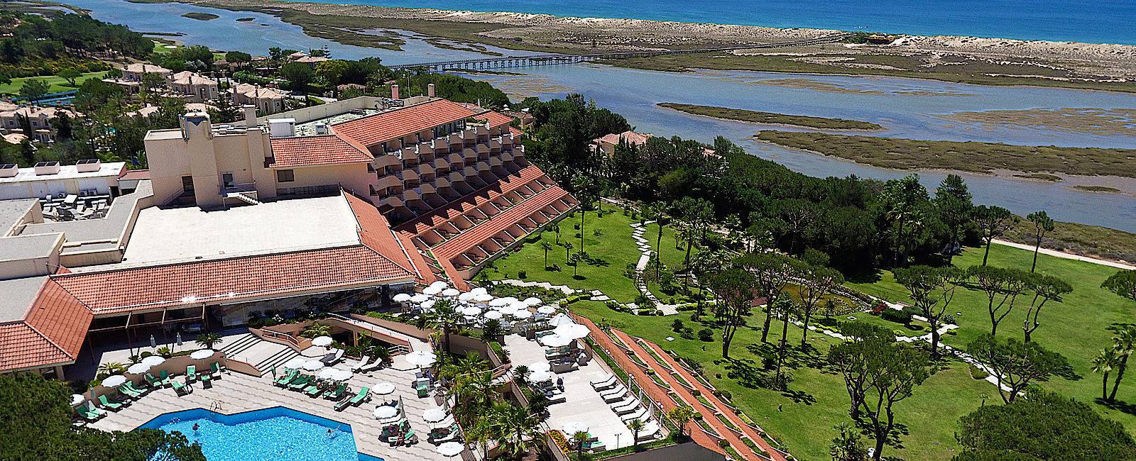 VERY SPECIAL HOTEL
 Hotel Quinta do Lago 
 Golfparadies an der Algarve 