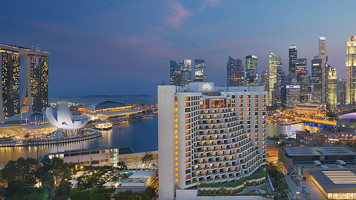  Vogelperspektive (c) Mandarin Oriental Singapur