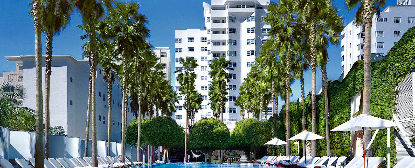 VERY SPECIAL HOTEL
 Delano South Beach 
 Ein Traum in Weiß 