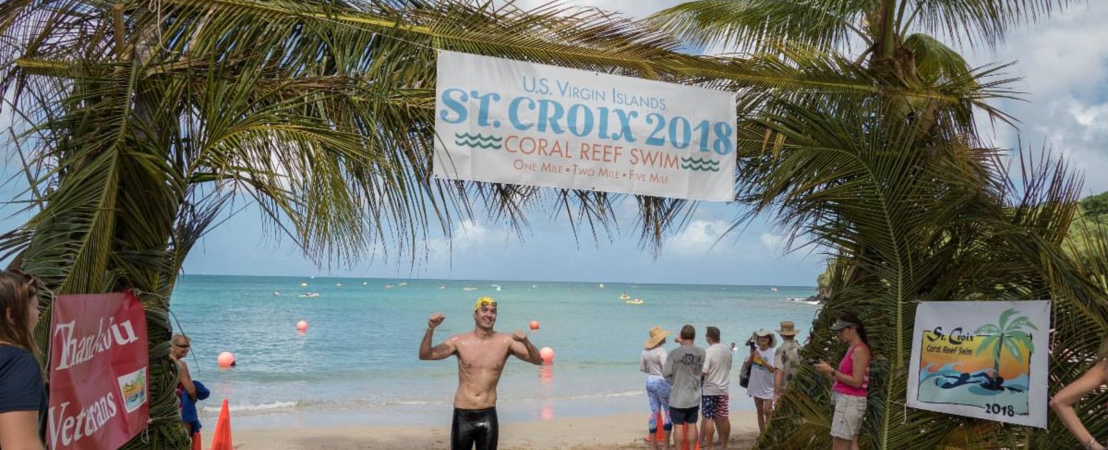NEWS
 Schwimmmarathon auf St. Croix 
