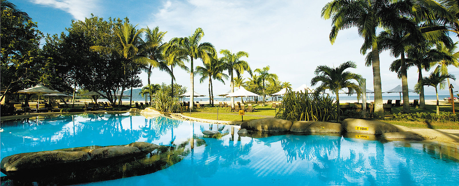HOTELTEST
 Shangri-La Rasa Ria Resort & Spa 
 Großraum-Herzlichkeit 