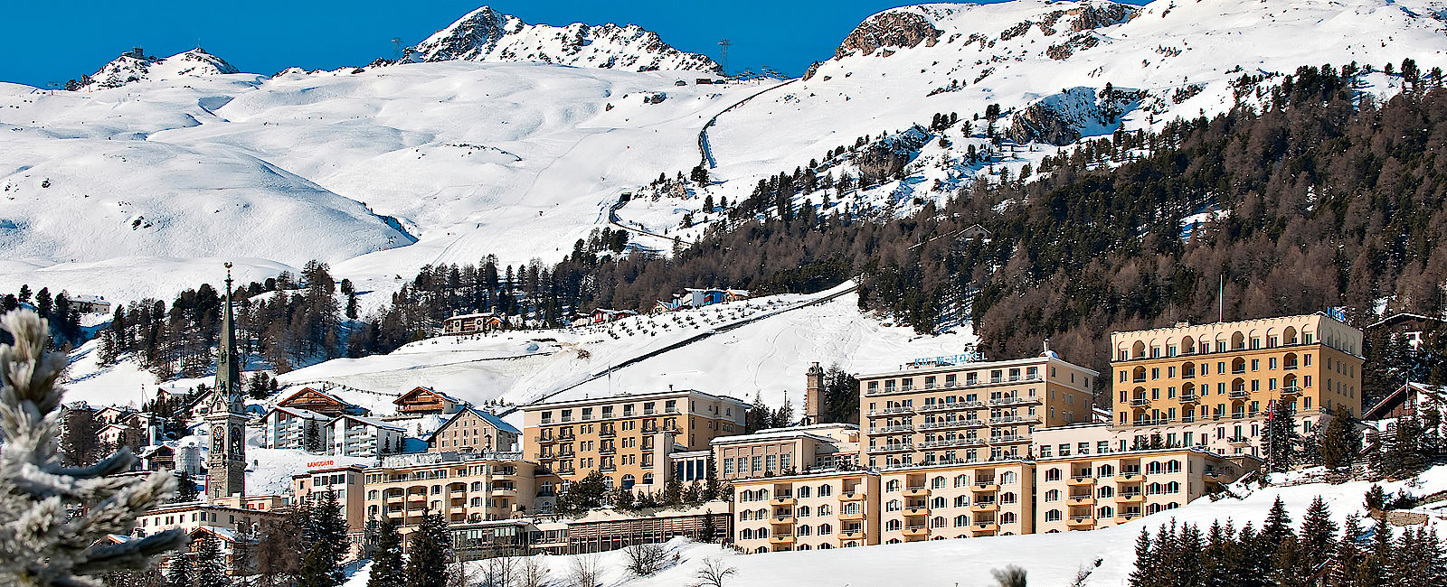 HOTELTEST
 Kulm Hotel St. Moritz 
 Wiege des Wintertourismus in St. Moritz 