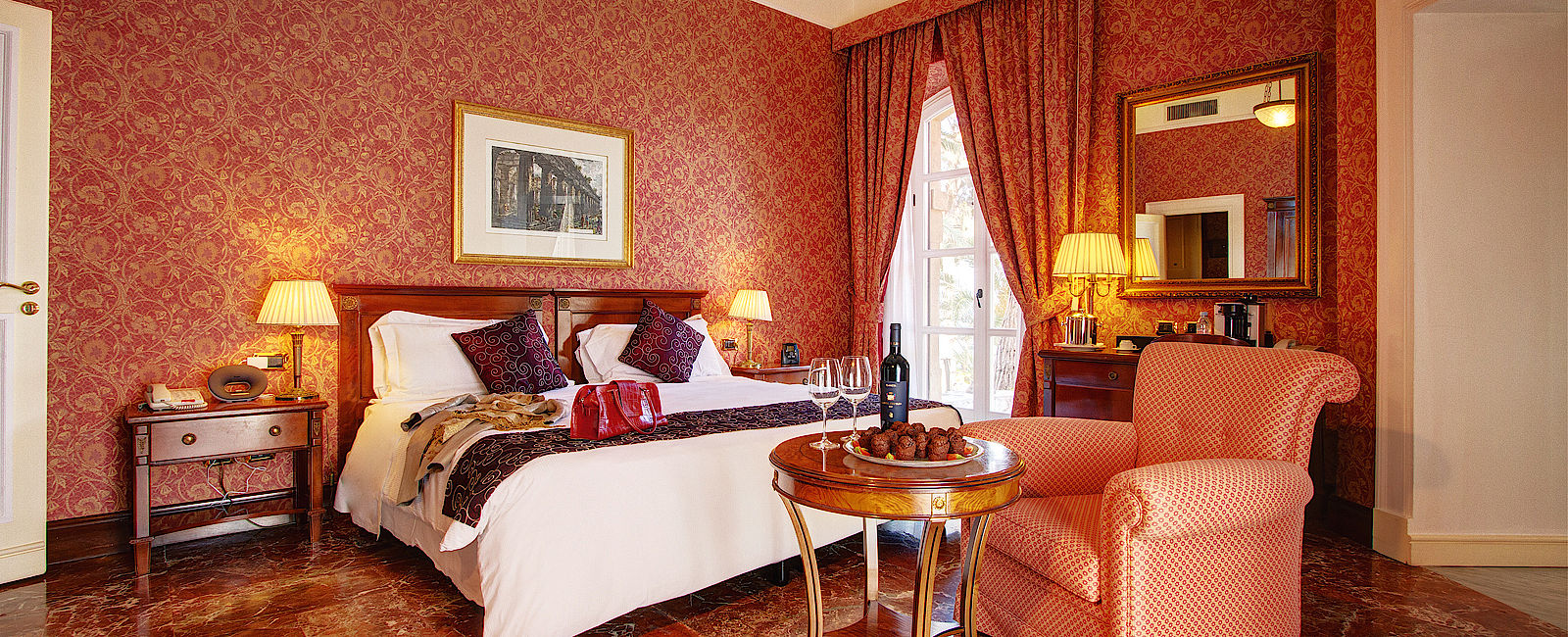 VERY SPECIAL HOTEL
 Grand Hotel Villa Igiea & Grand Hotel Poltu Quatu 
 Mediterranes Doppel 