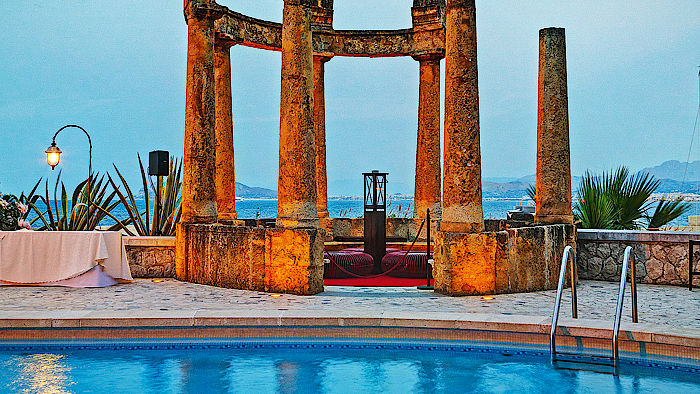 Villa Igiea Temple Pool