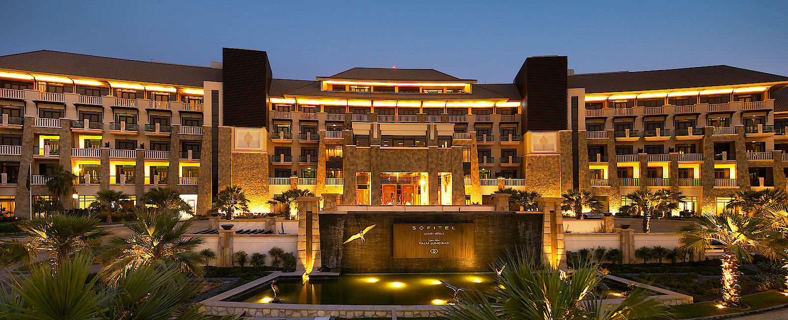 HOTELTEST
 Sofitel Dubai The Palm Resort & Spa 
 Polynesisches Flair 