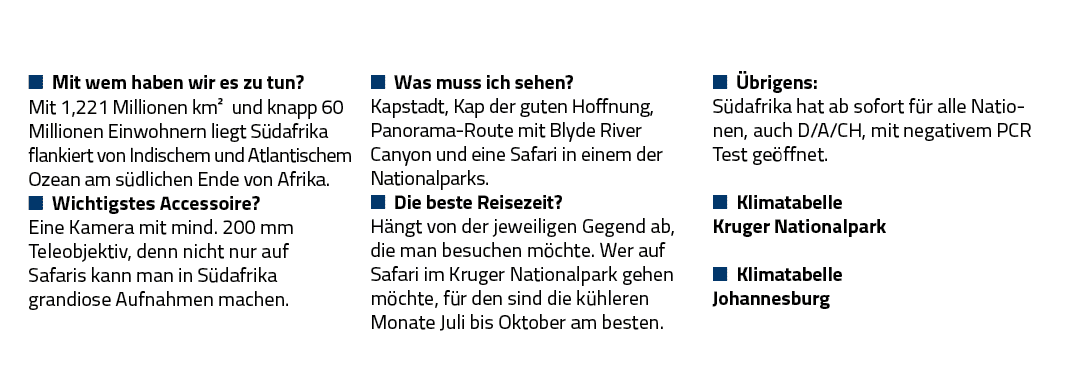    Mit wem haben wir es zu tun  Mit 1,221 Millionen km  und knapp 60 Millionen Einwohnern liegt Südafrika flankiert v   