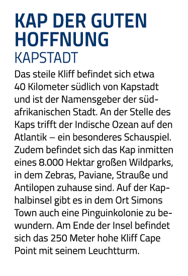 Kap der guten HOffnung kapstadt Das steile Kliff befindet sich etwa 40 Kilometer südlich von Kapstadt und ist der Nam   